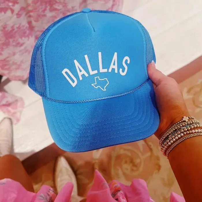 Dallas Trucker Hat – Blue