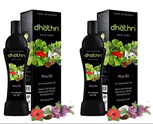 Dhathri Hair Care Plus Herbal Oil 100ml (Pack of 2)