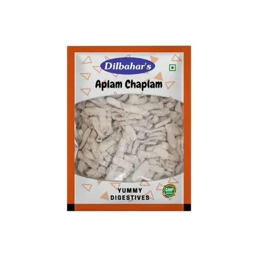 Dilbahar‘s Aplam Chaplam – 400G Pack Of 1 Aam Pachak Chatpati Goli Digestive Goli Pachak Mukhwas Mouth Freshener Aplam Chaplam Churan Goli Churan Digestive After-Meal Treat