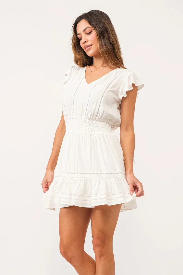 Dottie Lace Bodice Dress