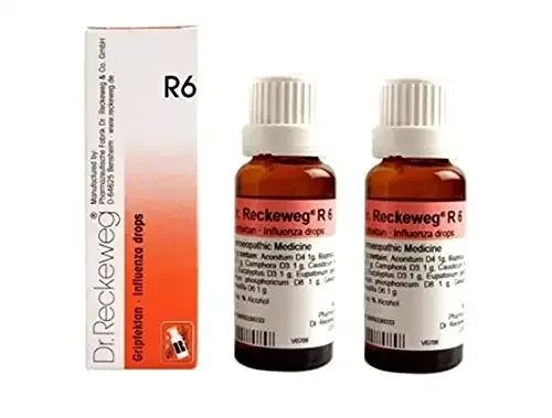 Dr Reckeweg Drops (pack of 22ml) R6 X 2 (44 ml)