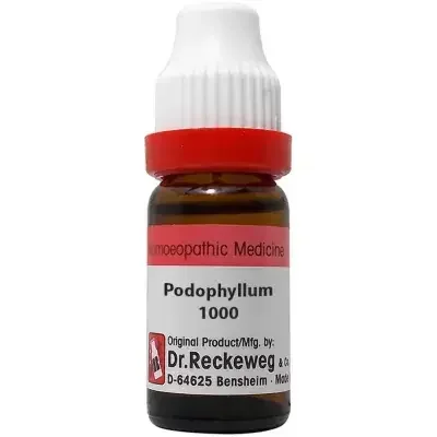 Dr. Reckeweg Podophyllum Peltatum 1M (1000 CH) (11gm)