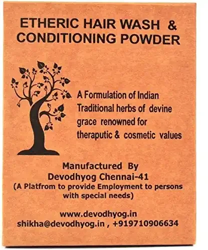 Etheric Herbal Hair Wash & Conditioner for Healthy Hair(100 gms)