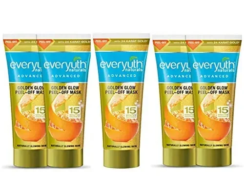 Everyuth Golden Glow Peel-Off Mask 50 gm (Pack of 5)