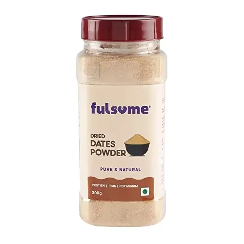 FULSOME – Dried Dates Powder – Kharik Powder Natural Sweetener – 300G