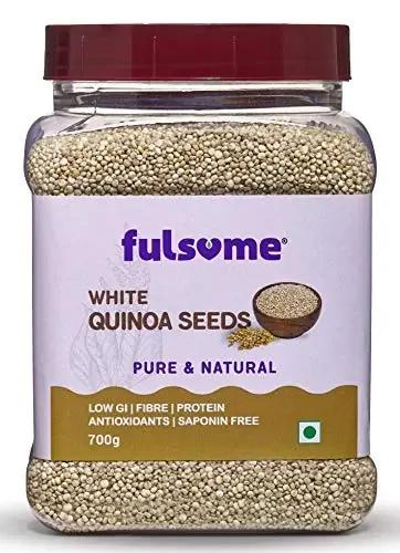 FULSOME – White Quinoa Seeds (700G – Jar)