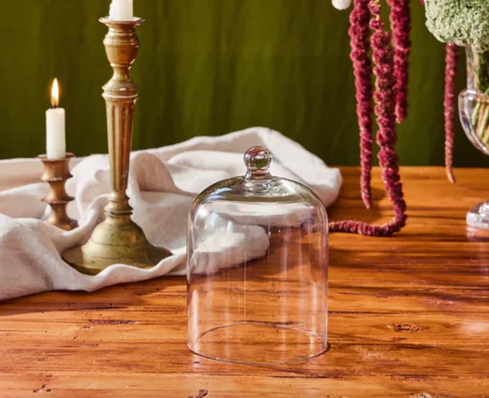 Glass Candle Cloche
