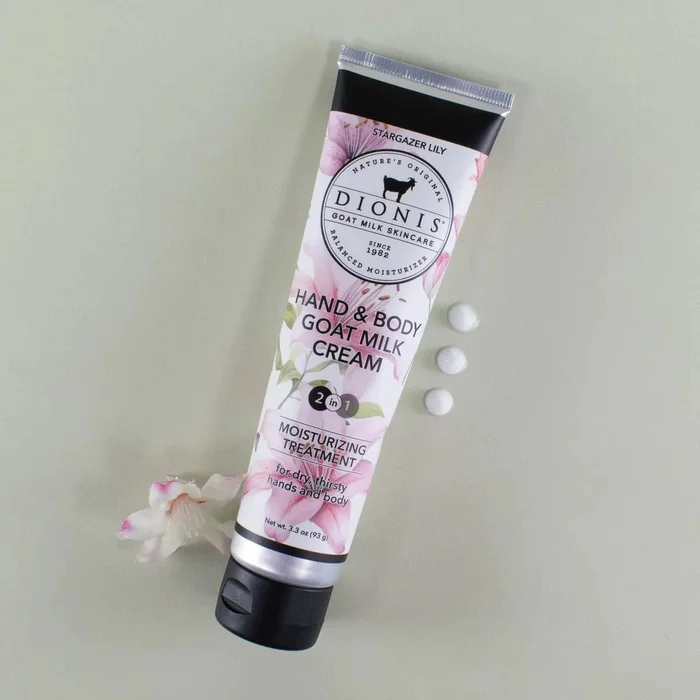 Goat Milk Hand Cream – Stargazer Lily