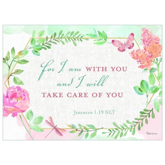 God’s Love Get Well Inspirational Card
