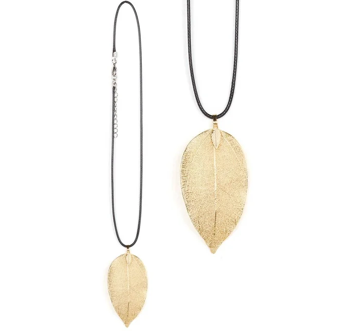 Gold Leaf Necklace