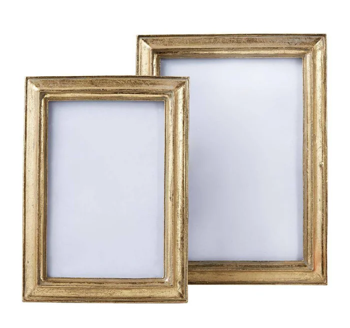 Gold Leaf Photo Frames
