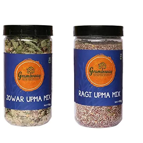 Graminway Jowar Upma & Ragi Upma Mix – 2 x 500gm