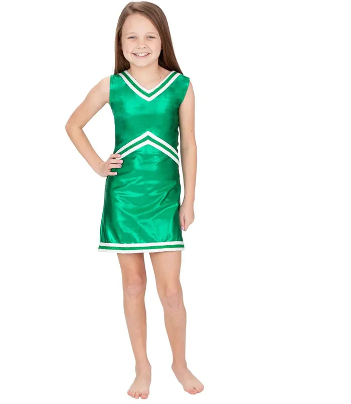 GREEN GAME DAY SHIMMER CHEER SUIT