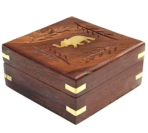 Handmade Wooden Jewellery Box for Women Jewel Organizer