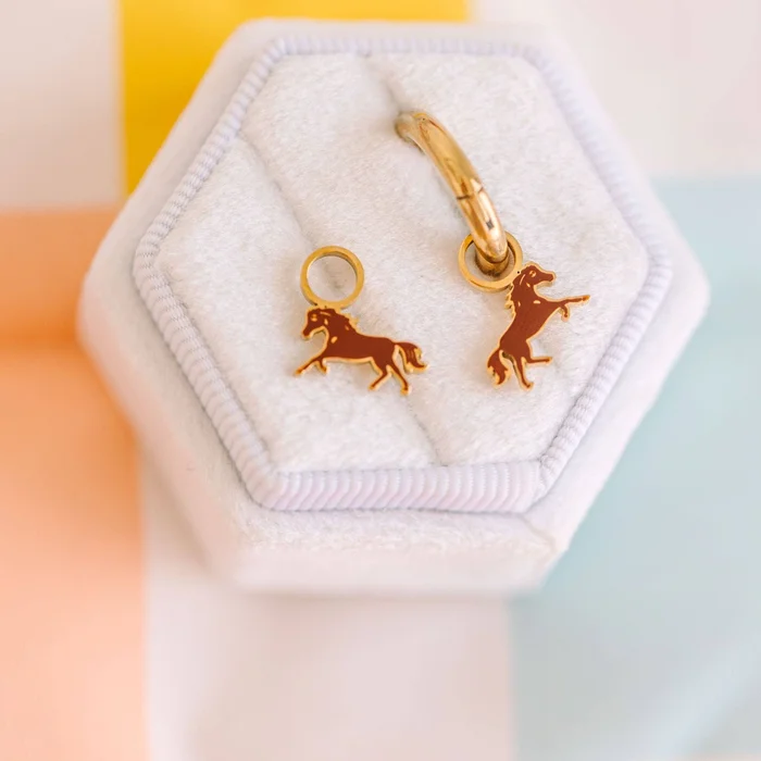 Horse Earrings Charms