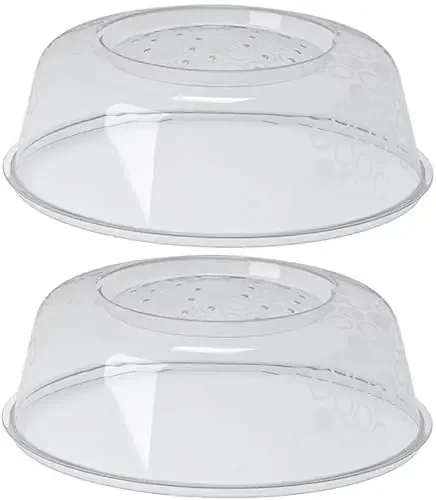 Ikea Microwave Lid 701.860.90 Set of 2 Blue