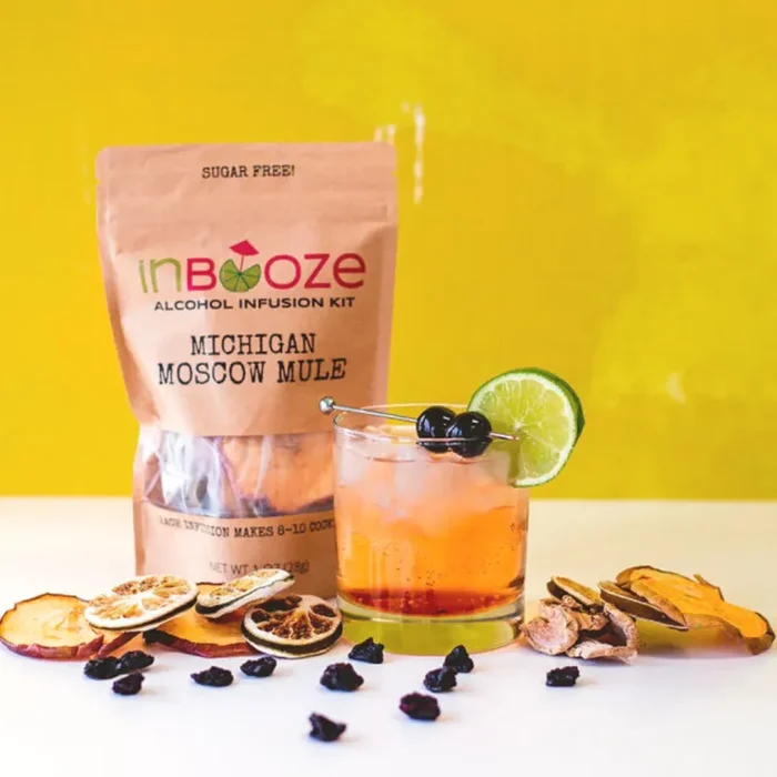 InBooze Michigan Moscow Mule Alcohol Infusion Cocktail Kit