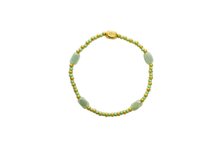 Isla Here There & Everywhere Minty Gold Bracelet