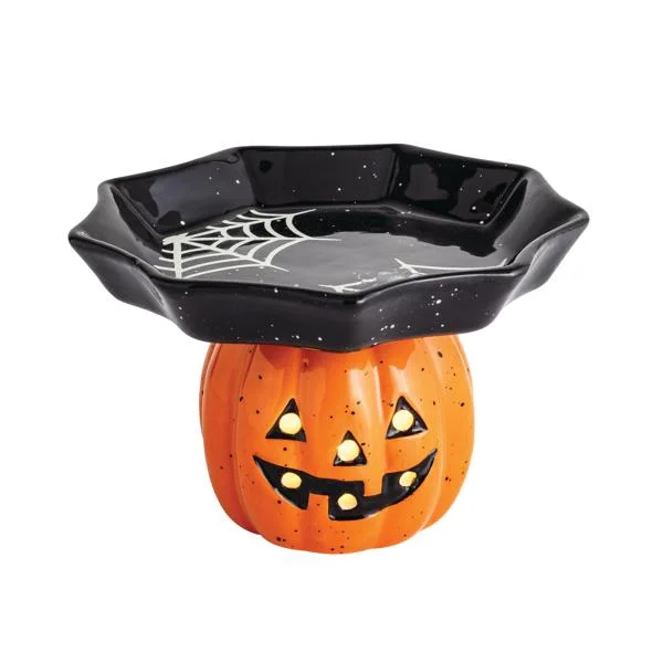 Jack O Lantern Candy Pedestal