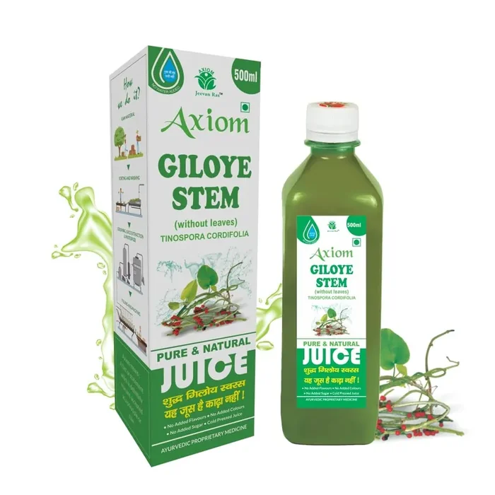 Jeevanras Giloy Juice – 500ml Detoxifies and Rejuvenates Body Ayurvedic Health Juice for Immunity Improves Digestion and Boost Metabolism Good for Liver & Skin Health