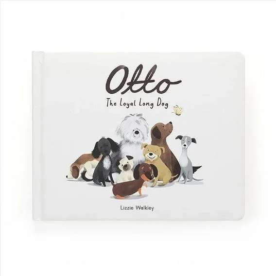 JELLYCAT| Otto The Loyal Long Dog Book