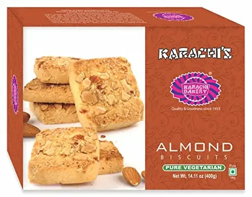 Karachi Bakery Almond Biscuit, 400g