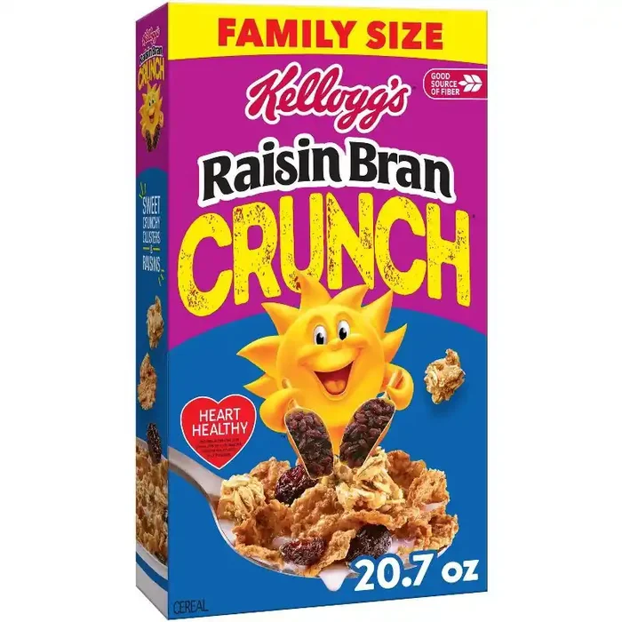 Kellogg‘s Raisin Bran Crunch Cereal – 20.7oz