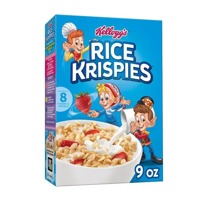 Kellogg‘s Rice Krispies Breakfast Cereal – 9oz