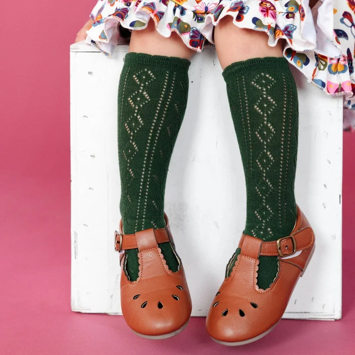 Knee High Socks – Forest
