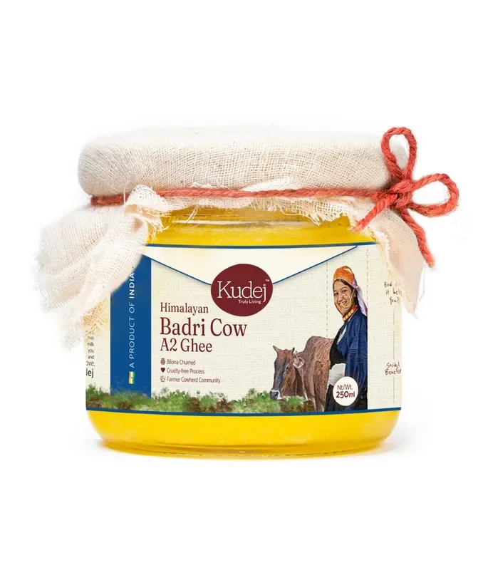 Kudej Desi Himalayan Badri Cow A2 Ghee 250ml