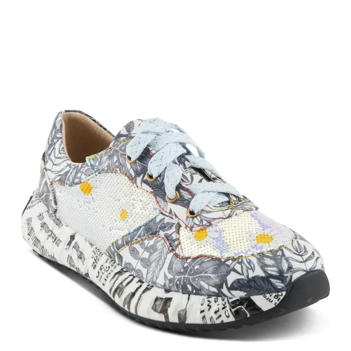L’Artiste Sequin Sparkle Flower Zingy Sneakers