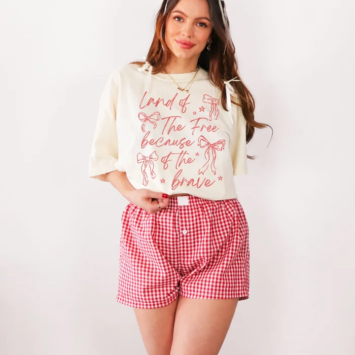 Land Of The Free Tee Shirt