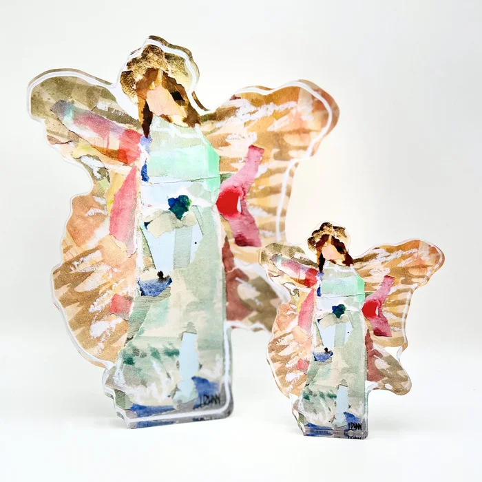 Lauren Dunn NONNIE ACRYLIC ANGEL, GLORY COLLECTION BITTY