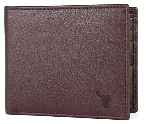 Leather Wallet & Pen Combo for Men BROWN NPA Travel Accessories