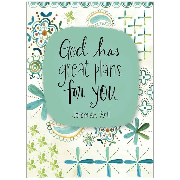 Legacy – God Has Plans For You Birthday Card