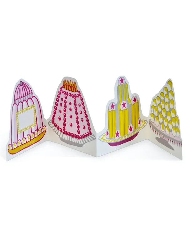 Let Us Eat Cake Concertina Card