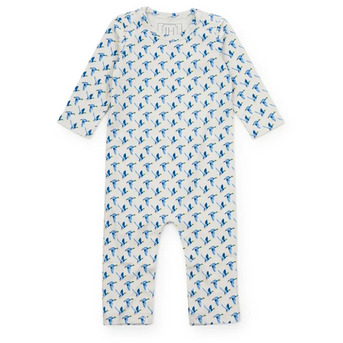 Lila and Hayes THOMPSON ROMPER – MALLARD DUCKS