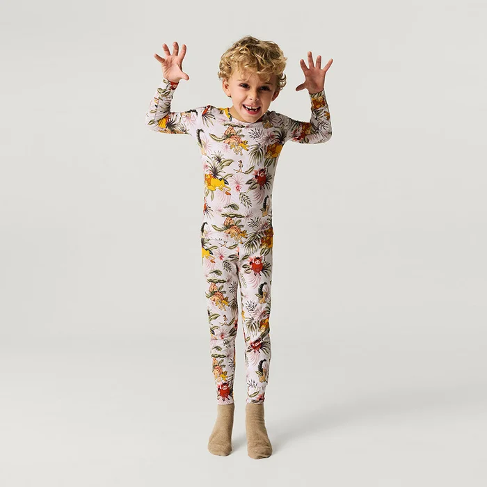 Lion King Green Long Sleeve Toddler Pajamas | Disney Mighty King