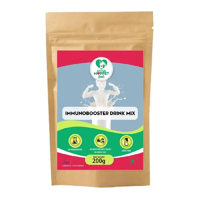 Little Moppet Foods Immuno Booster Drink Mix – 200g