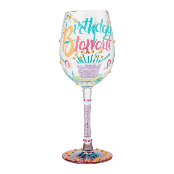 LOLITA Birthday Blowout WIne Glass