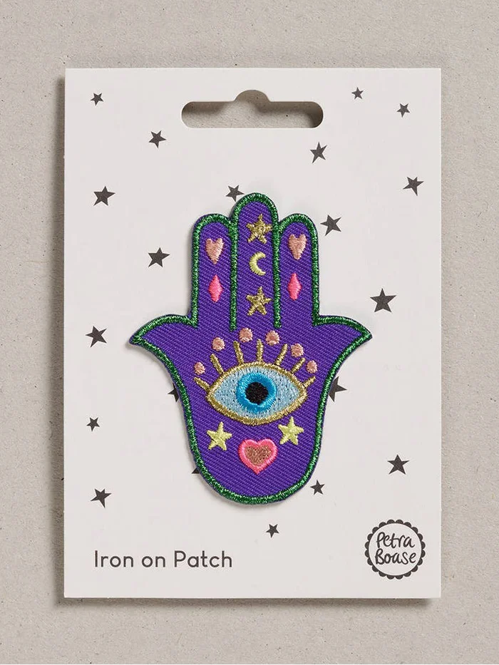 Lucky Hand Iron on Patch