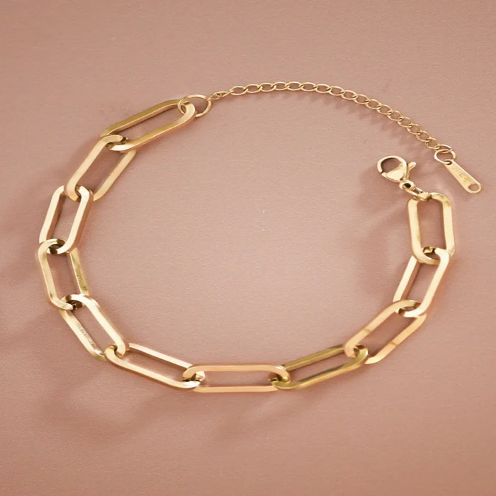 Luna Chain Link Bracelet – Gold