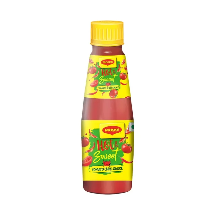 MAGGI Hot & Sweet Tomato Chilli Sauce Perfect Blend of Tomatoes & Chillies 200 Gram Bottle