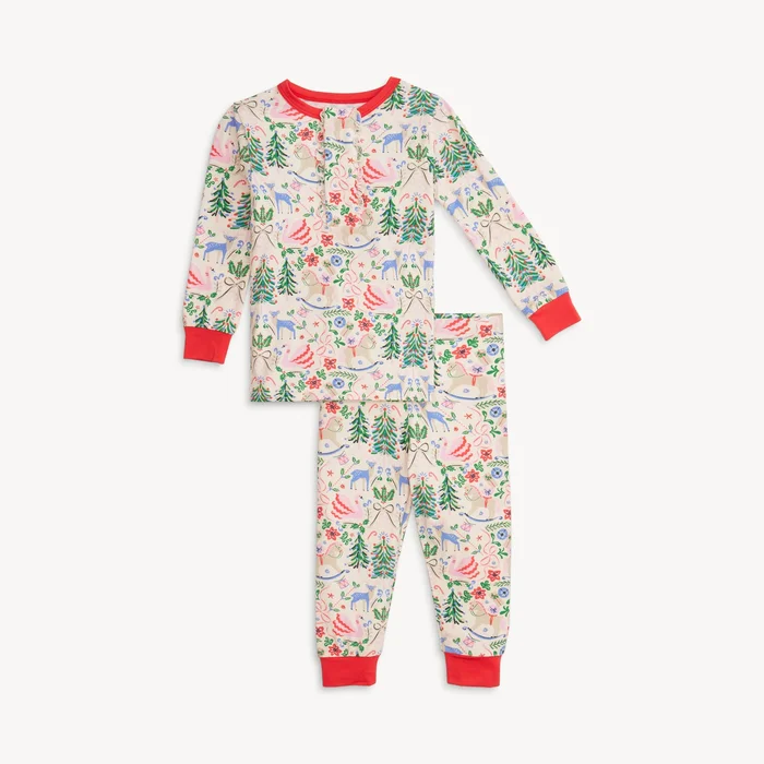 MAGNETIC ME SUGAR PLUM DREAMS MODAL MAGNETIC NO DRAMA PAJAMA LONG SLEE