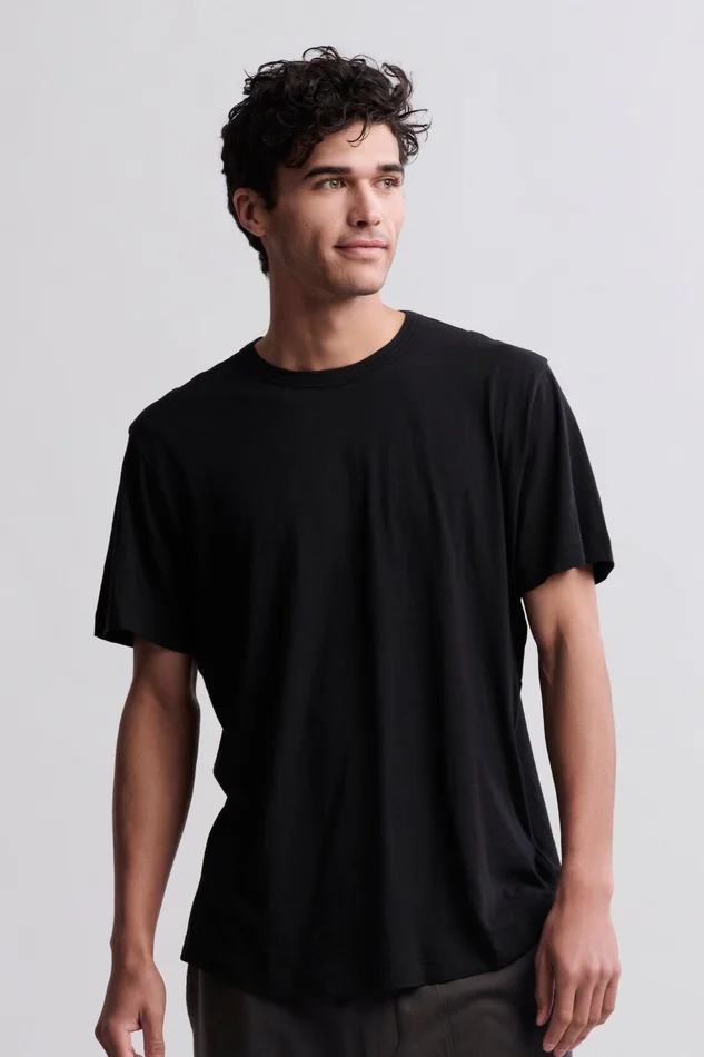 Malibu Collection® Men’s Short Sleeve Cotton Modal Crew