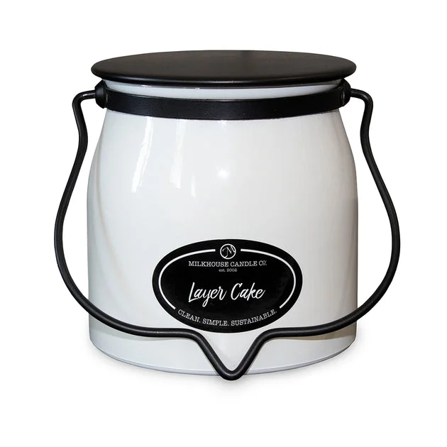 Milkhouse Butter Jar Candle – Layer Cake