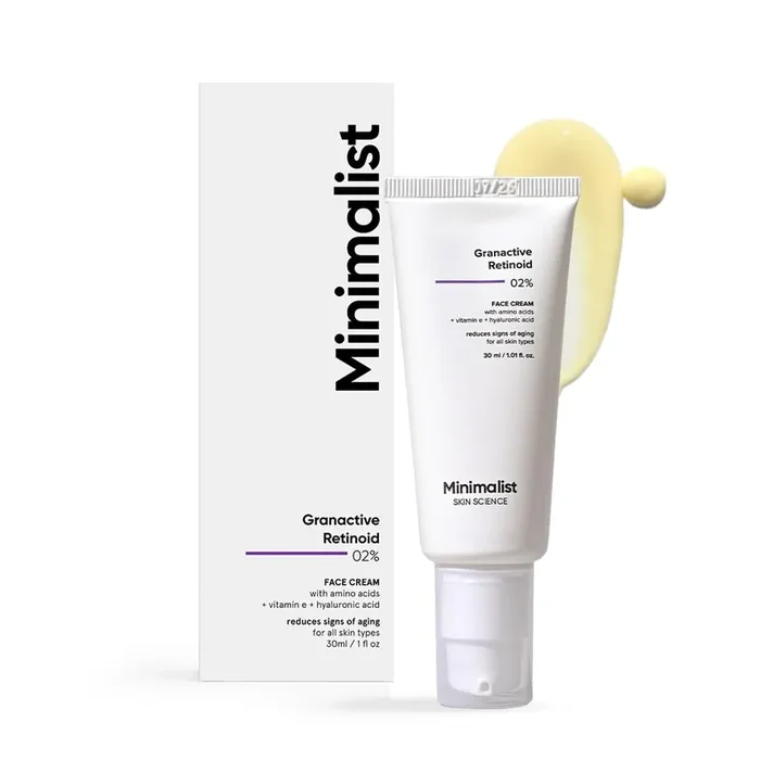 Minimalist 2% Retinoid Anti Ageing Night Cream for Wrinkles & Fine Lines With Retinol Derivative For Sensitive Skin