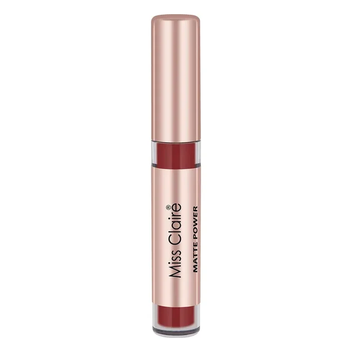 Miss Claire Matte Power Lip color Liquid Listick 3g, (12)