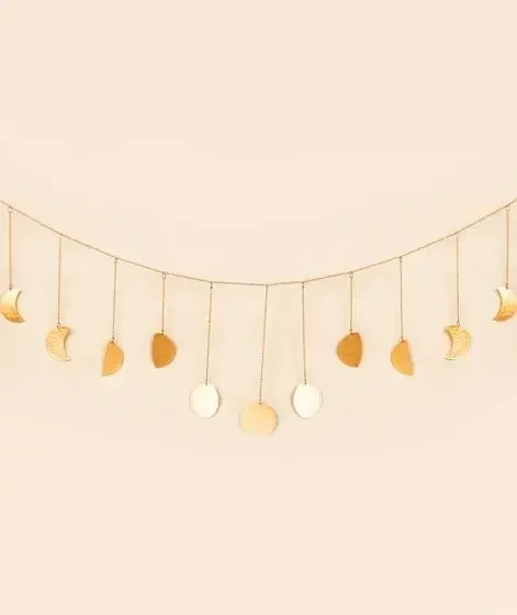 Moon Phases Wall Hanging – Horizontal