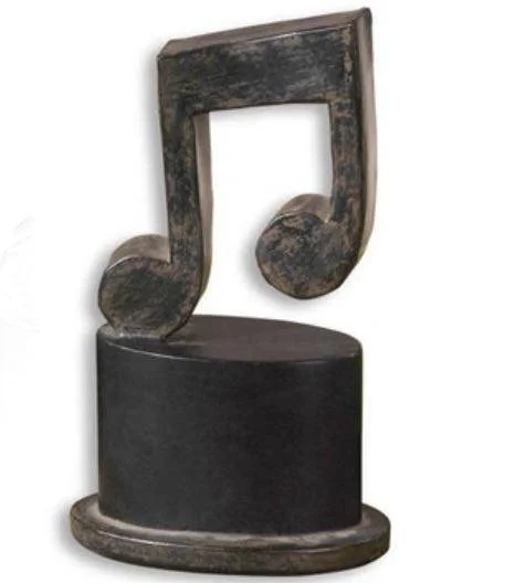 Music Note Statue